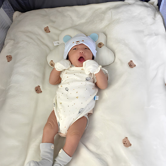 couvertue bebe tissu synthetique douce coton