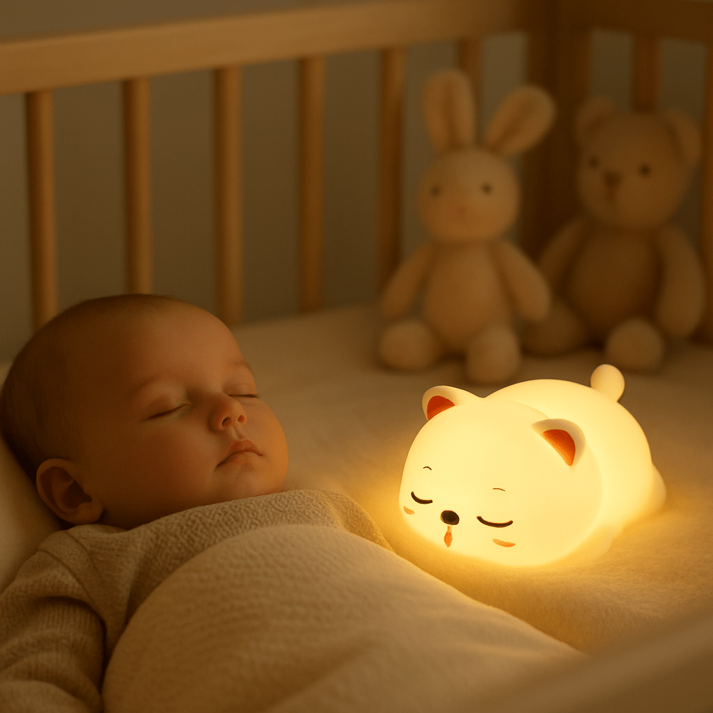 veilleuse bébé éclairage minou douce