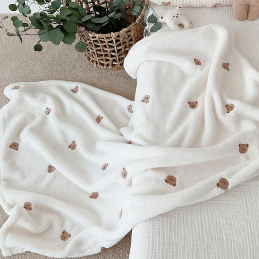 couverture bebe sécurité douce coton